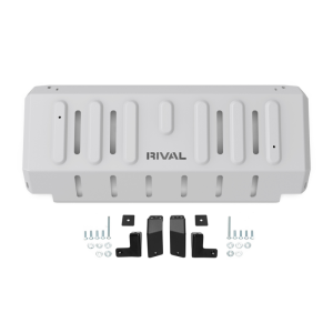 Ineos Quartermaster Skid Plate - Rival 4x4 - Aluminum Exhaust - Aluminum - `24-`26